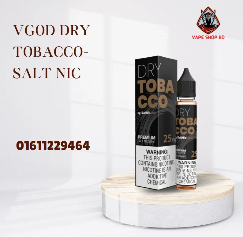 Vgod Dry Tobacco- Salt Nic