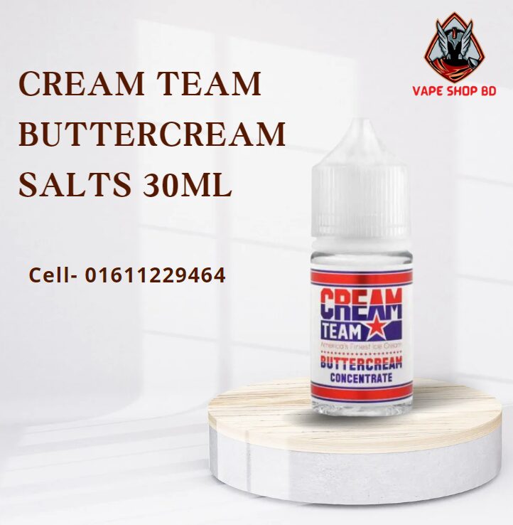 Cream Team Buttercream Salts 30mL