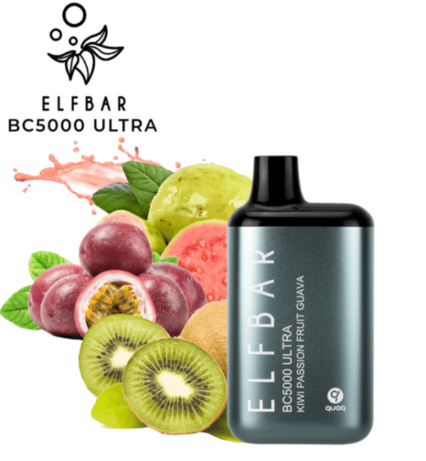 Elfbar Kiwi Passion Fruit Guava BC 5000 Ultra