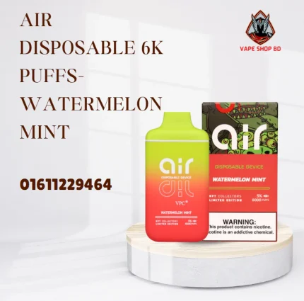 AIR Disposable 6000 Puffs-Watermelon Mint