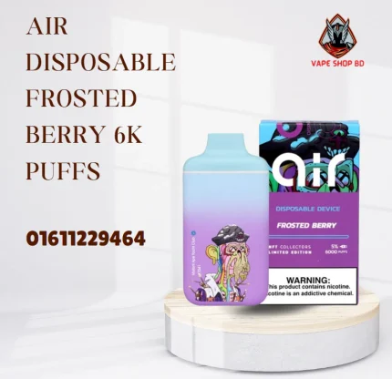 AIR Disposable Frosted Berry 6000 Puffs