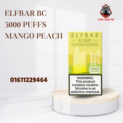 Elfbar BC 5000 Puffs Mango Peach