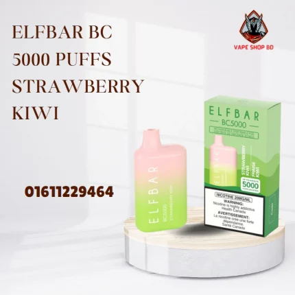 Elfbar BC 5000 Puffs Strawberry Kiwi