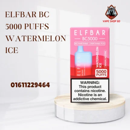 Elfbar BC 5000 Puffs Watermelon Ice