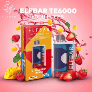 ELF BAR TE6000 DISPOSABLE VAPE – STRAWBERRY MANGO