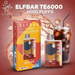 ELF BAR TE6000 DISPOSABLE VAPE – COLA ICE