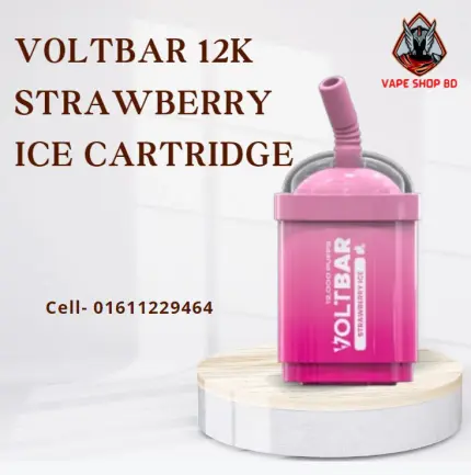 Voltbar 12K Strawberry Ice