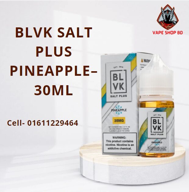 BLVK SALT PLUS PINEAPPLE – 30ML