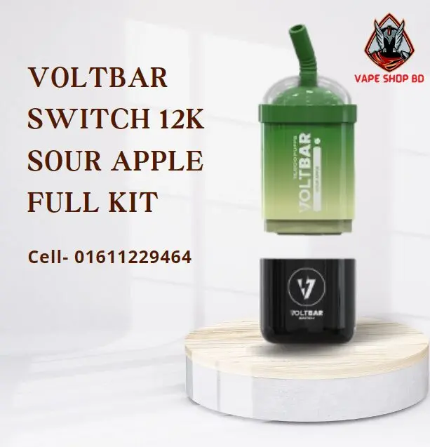 Voltbar Switch 12K Sour Apple Full Kit Voltbar Switch 12K Sour Apple Full Kit