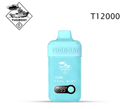 Tugboat 12000 Puffs Cool Mint with Display