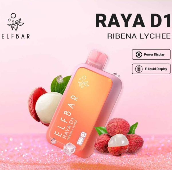 Elfbar Raya D1 Ribena Lychee 13000 Puffs