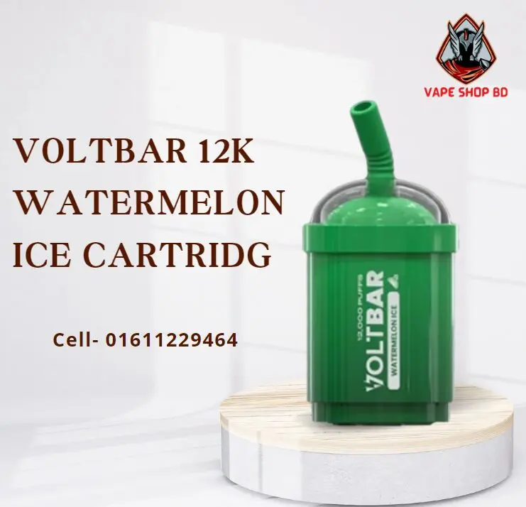 Voltbar 12K Watermelon Ice Cartridge Voltbar 12K Watermelon Ice