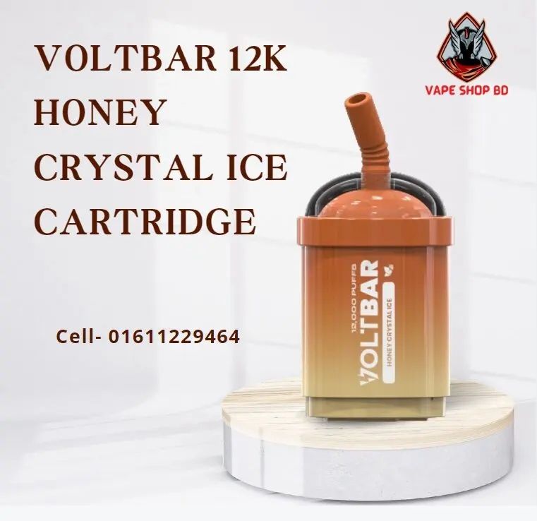 Voltbar 12k Honey Crystal Ice Cartridge Voltbar 12k Honey Crystal Ice