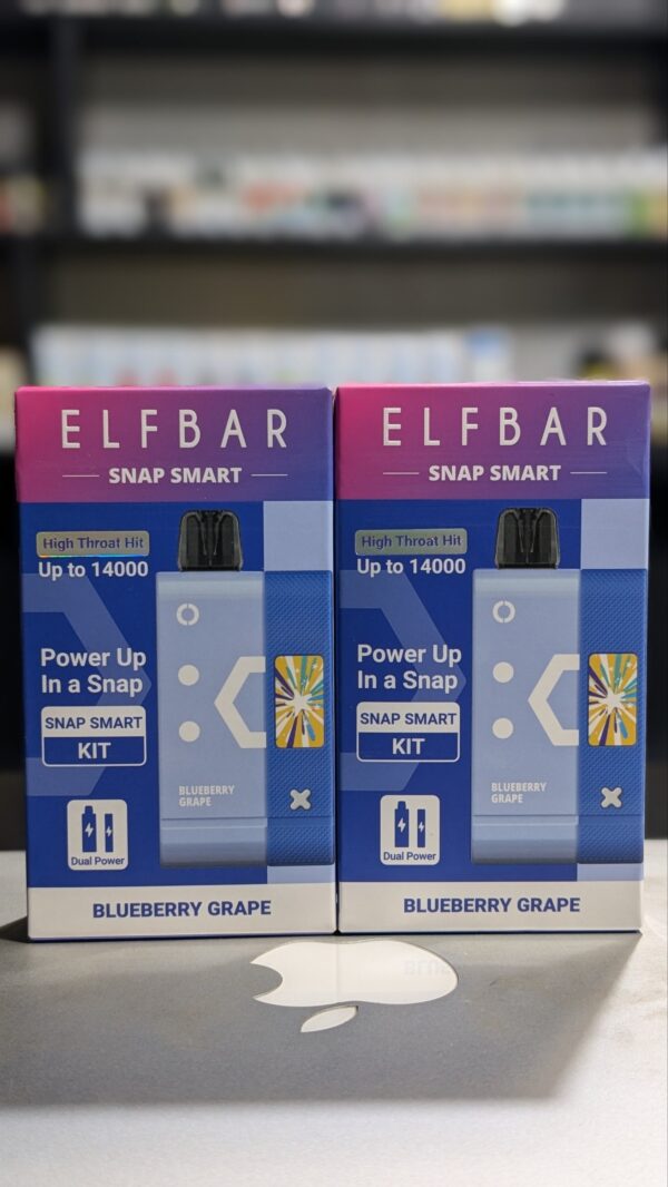 elfbar snap smart blueberry grape