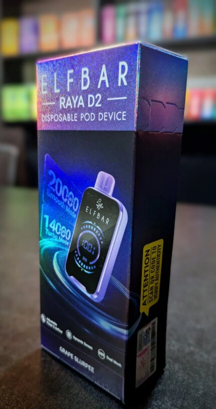 Elfbar Raya D2 20K Puffs Grape Slurpee