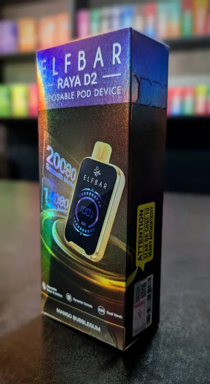 Elfbar Raya D2 Mango Bubblegum 20k Puffs