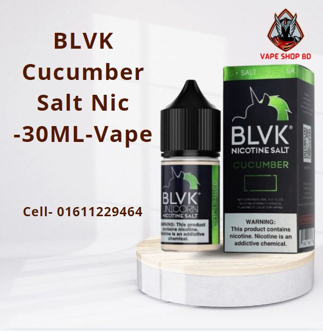 BLVK Cucumber Salt Nic 30ML Vape