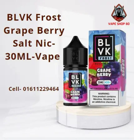 BLVK Frost Grape Berry Salt Nic 30ML Vape