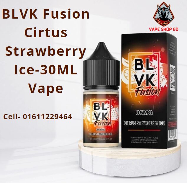 BLVK Fusion Cirtus Strawberry Ice 30ML Vape