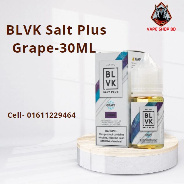 BLVK Salt Plus Grape 30ML