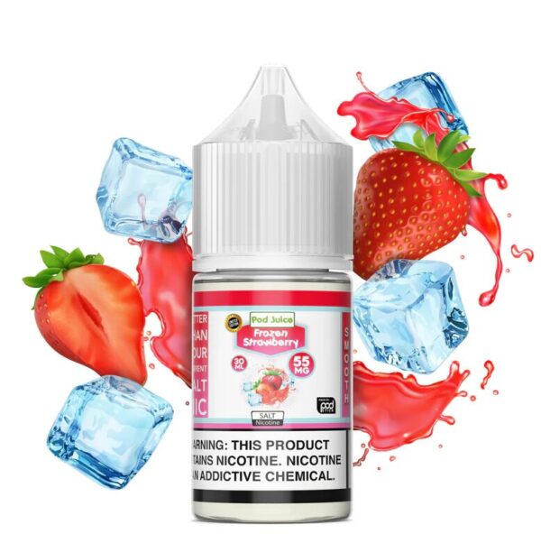 Pod Juice Frozen Strawberry Freeze Nic Salt 30 ML