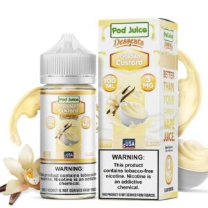 Pod Juice Golden Custard