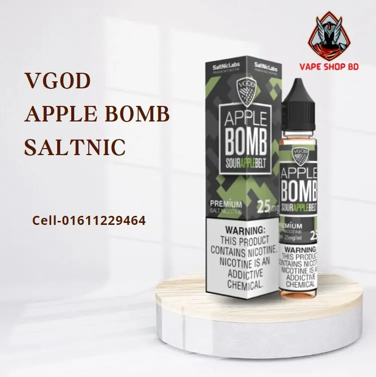 Vgod Apple Bomb salt nic