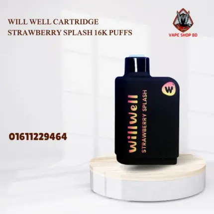 Will Well Cartridge Strawberry Splash 16K Puffs