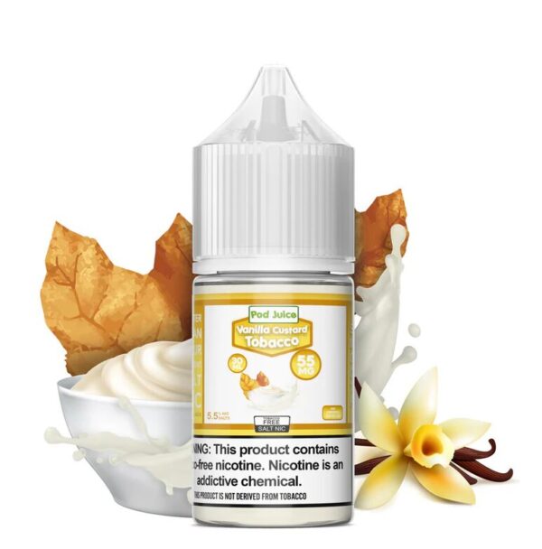 pod juice vanilla custard tobacco