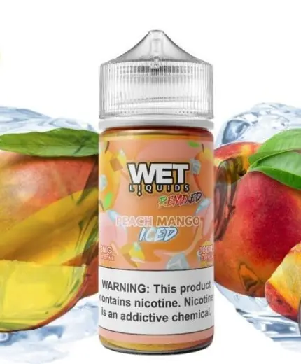 wet peach mango ice