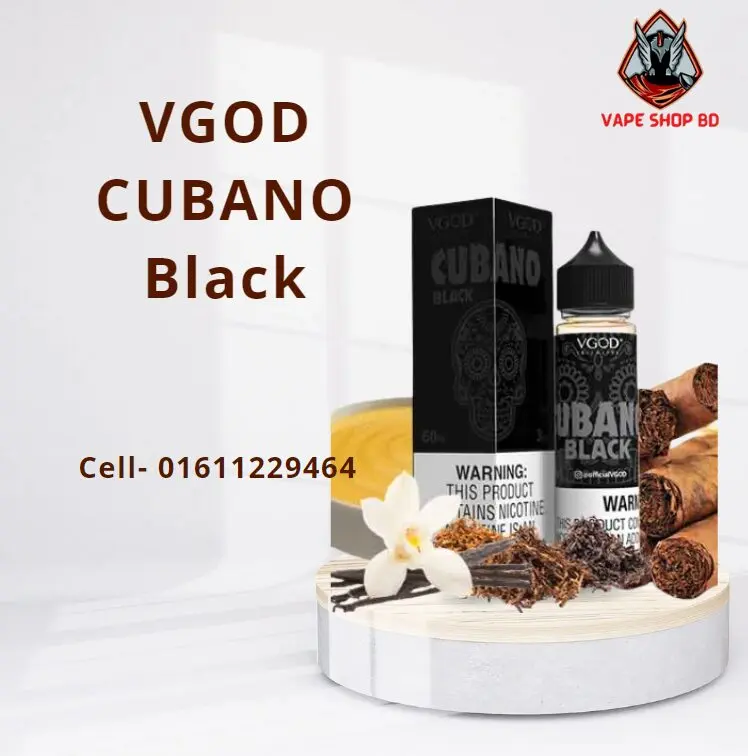 Vgod Cubano Black Vgod Cubano Black
