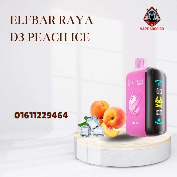 Elfbar Raya D3 Peach Ice