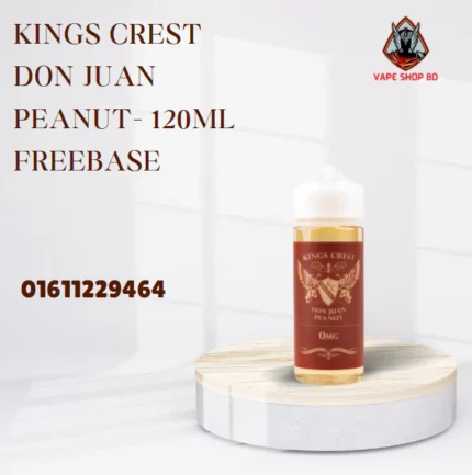 KINGS CREST DON JUAN Peanut- 120ML Freebase