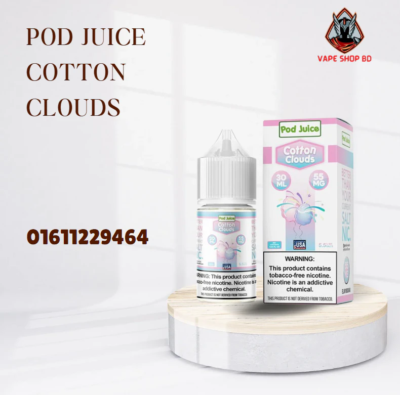 Pod Juice Cotton Clouds Salt Nic Pod Juice Cotton Clouds