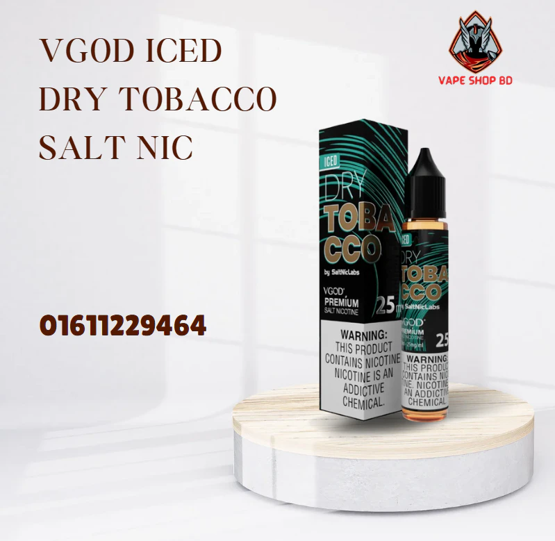 VGOD Iced Dry Tobacco Salt VGOD Iced Dry Tobacco