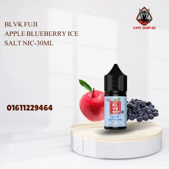 BLVK Fuji Apple Blueberry Ice Salt Nic-30ML BLVK Fuji Apple Blueberry Ice Salt Nic-30ML