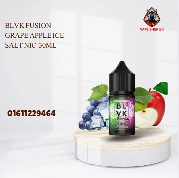 BLVK Fusion Grape Apple Ice Salt Nic-30ML BLVK Fusion Grape Apple Ice Salt Nic-30ML