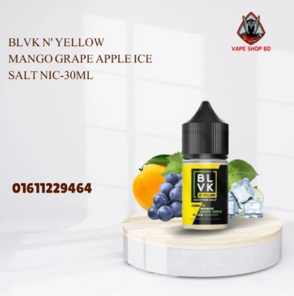 BLVK N' Yellow Mango Grape Apple Ice Salt Nic-30ML