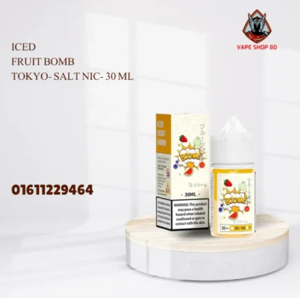 Iced Fruit Bomb Tokyo- Salt Nic- 30 ML