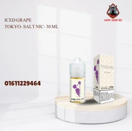Iced Grape Tokyo- Salt Nic- 30 ML