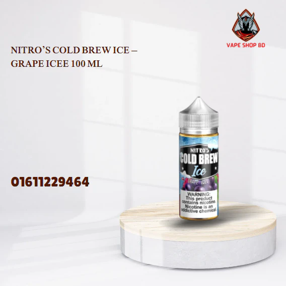 Nitro’s Cold Brew Ice – Grape Icee 100 ML Nitro’s Cold Brew Ice – Grape Icee 100 ML