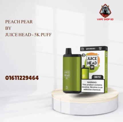Peach Pear By Juice Head - 5K Puff
