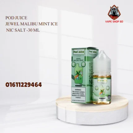 Pod Juice Jewel Malibu Mint Ice Nic Salt 30 ML