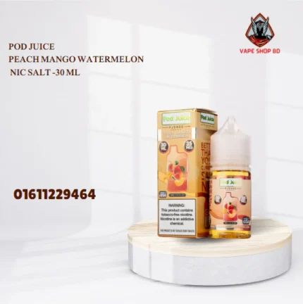 Pod Juice Peach Mango Watermelon Nic Salt 30 ML