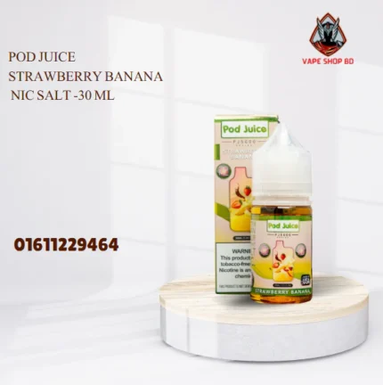 Pod Juice Strawberry Banana Nic Salt 30 ML