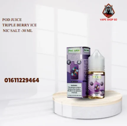 Pod Juice Triple Berry Ice Nic Salt 30 ML