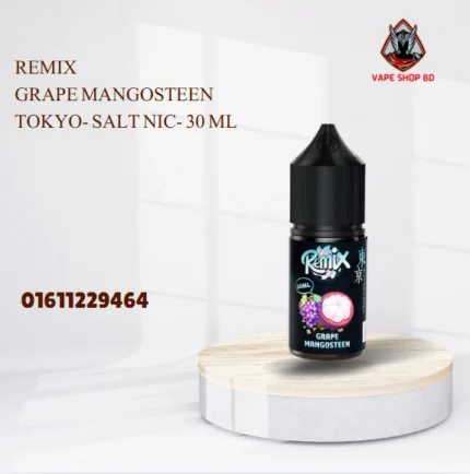 Remix Grape Mangosteen Tokyo- Salt Nic- 30 ML