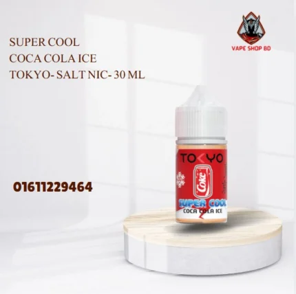 Super Cool Coca Cola Ice Tokyo- Salt Nic- 30 ML