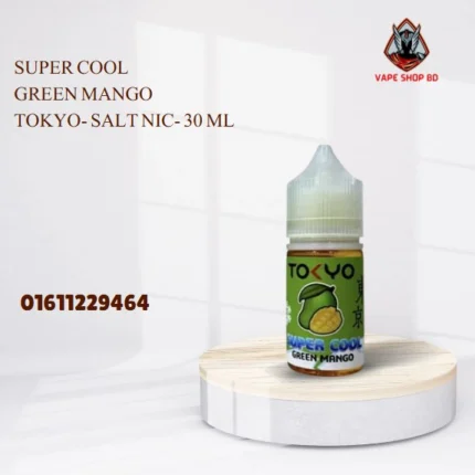 Super Cool Green Mango Tokyo- Salt Nic- 30 ML