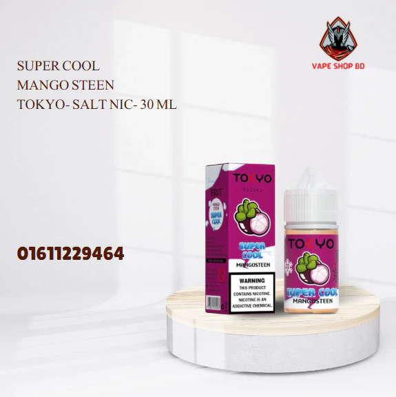 Super Cool Mango Steen Tokyo- Salt Nic- 30 ML Super Cool Mango Steen Tokyo- Salt Nic- 30 ML